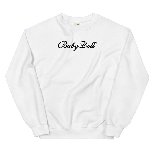 Baby Doll Beyaz Sweatshirt