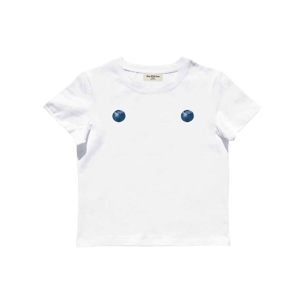 Blueberry Baby Tee