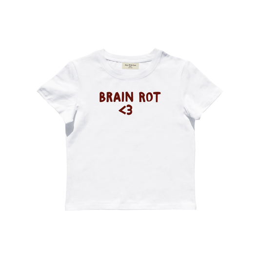 Brain Rot Baby Tee