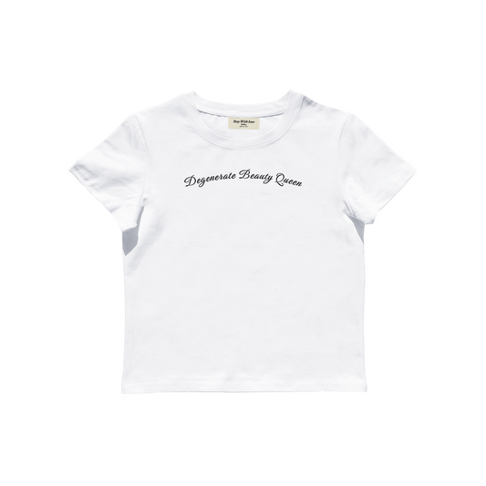 Degenerate Beauty Queen Baby Tee