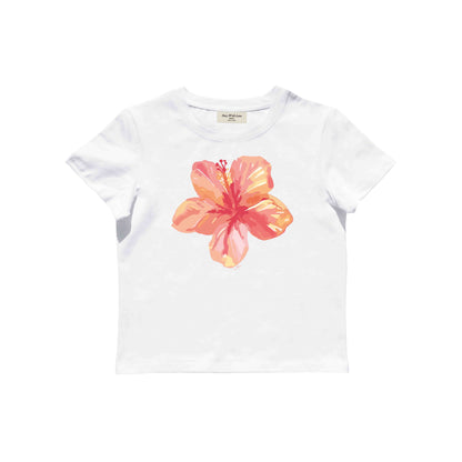 Hibiscus Baby Tee