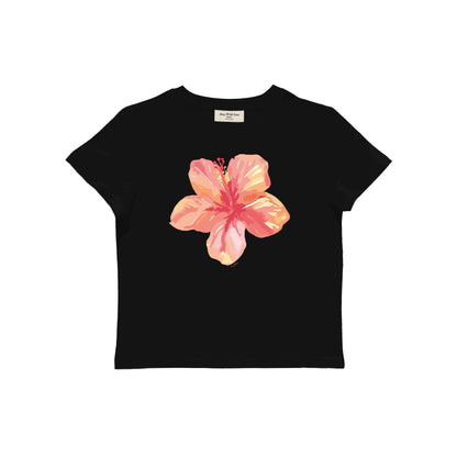 Hibiscus Baby Tee