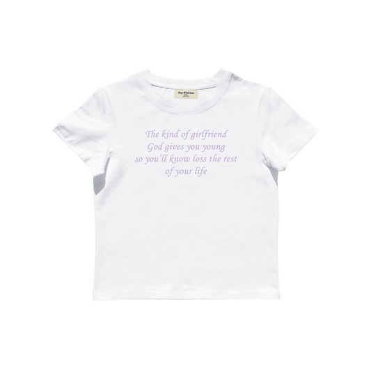 Kind Of Girlfriend Baby Tee