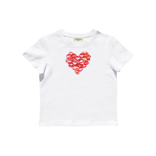 Kiss Heart Baby Tee