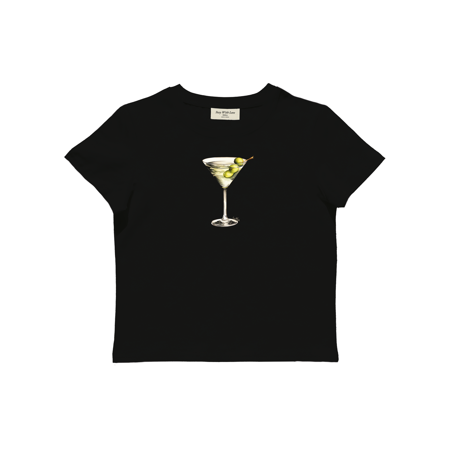 Martini Baby Tee