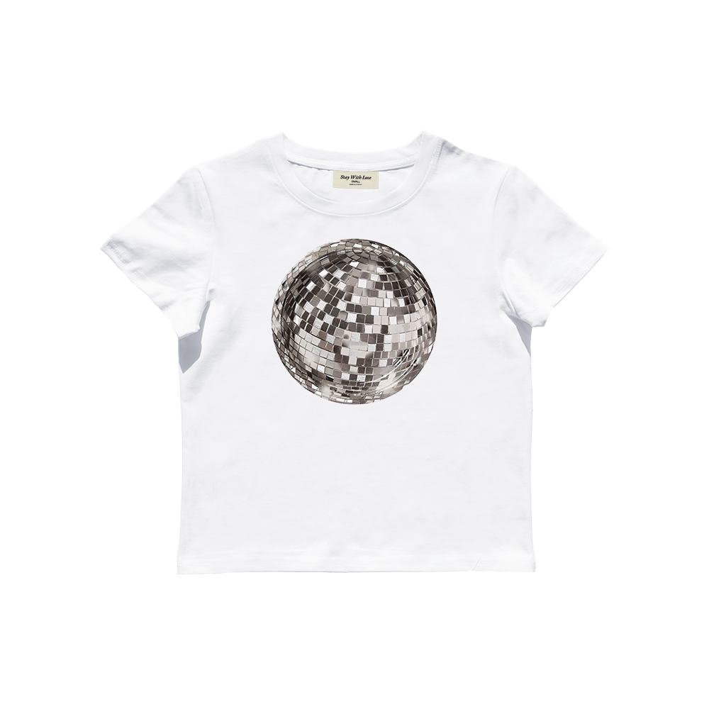 Mirrorball Baby Tee