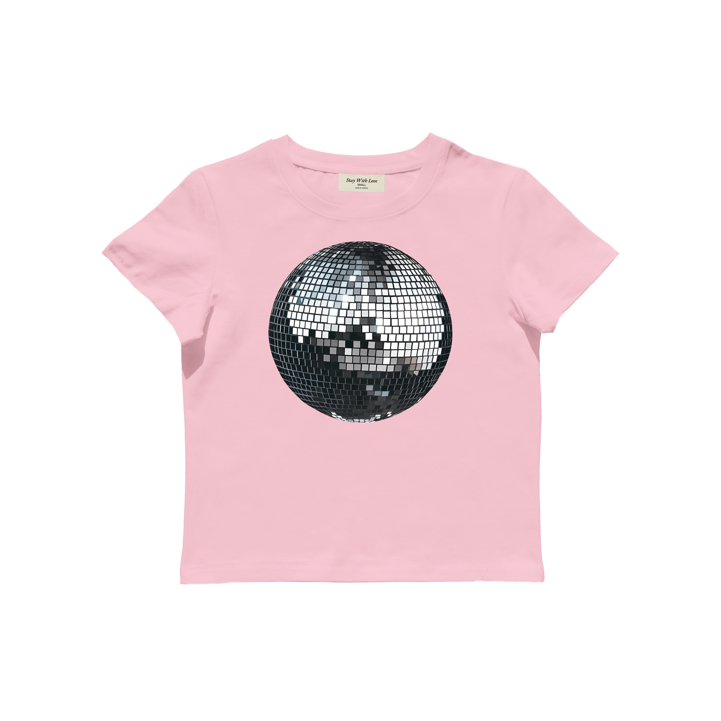 Discoball Baby Tee