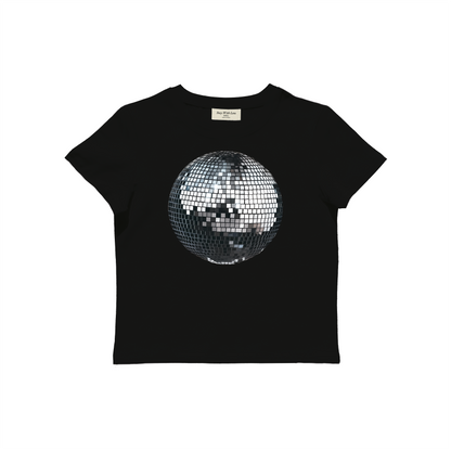 Discoball Baby Tee